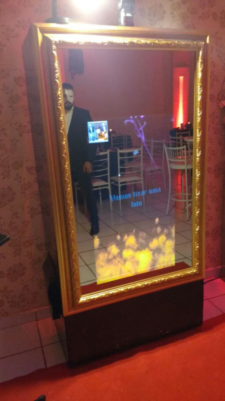Cabine de Fotos para Festas Preços Mandaqui - Espelho Mágico para Evento