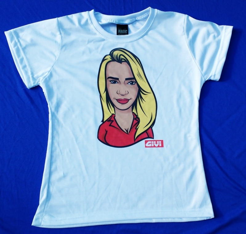 Caricatura em Camiseta Tremembé - Caricatura em Camiseta