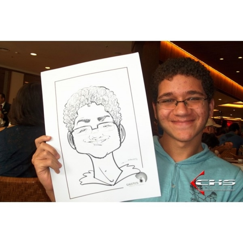 Caricatura Formatura Mooca - Caricatura para Eventos