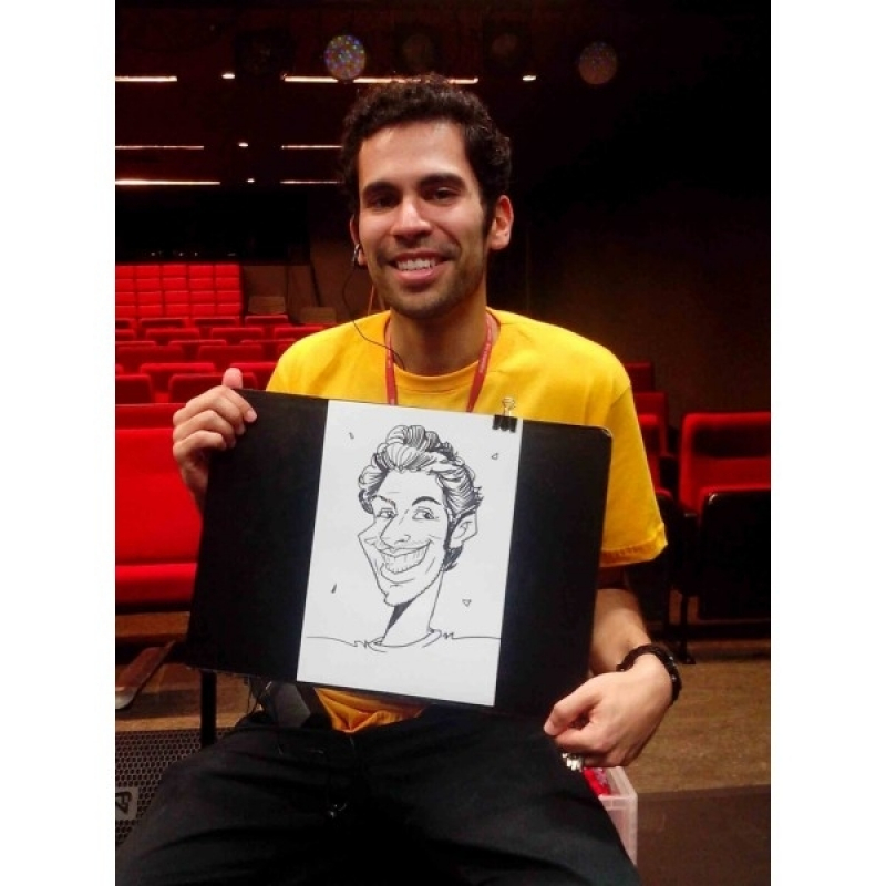 Caricaturista para Evento Pirituba - Caricaturas para Evento Internacional