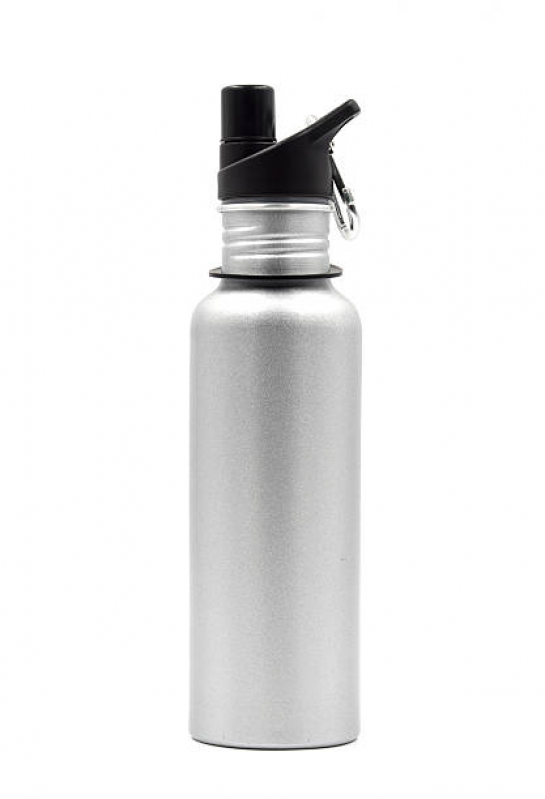 Empresa Que Faz Squeeze de Aluminio Personalizado Perdizes - Squeeze Branca Personalizada