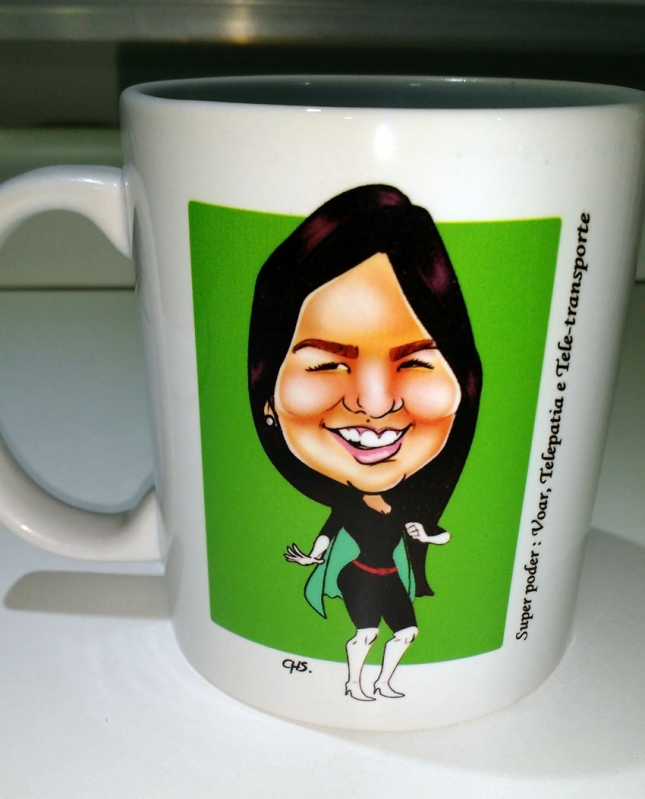 Onde Encontro Caricatura em Caneca Higienópolis - Caricatura Personalizada