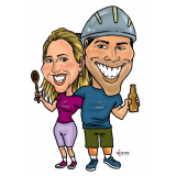 Caricatura em Alta Resolução