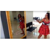 Totem Espelho Mágico para Aniversário Totem Espelho Mágico para Aniversário