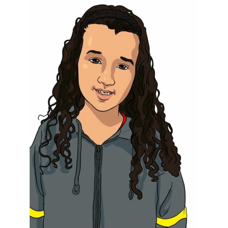 caricatura feminina